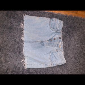 Jean skirt